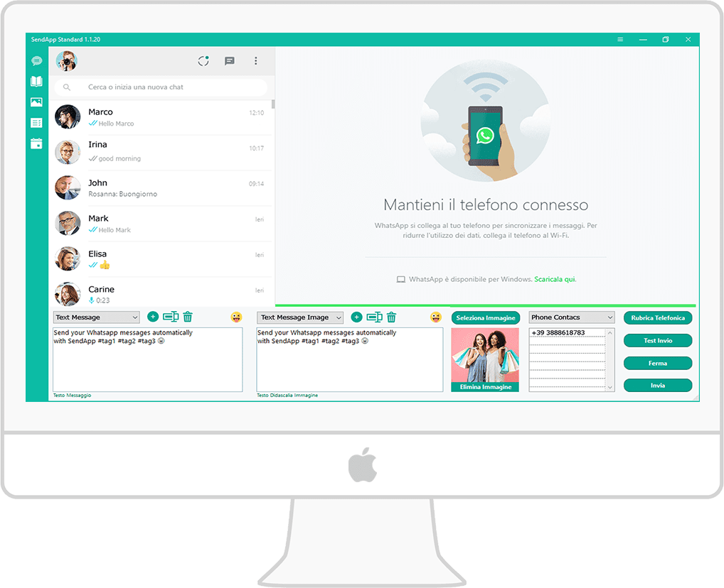 Marketing WhatsApp avec SendApp