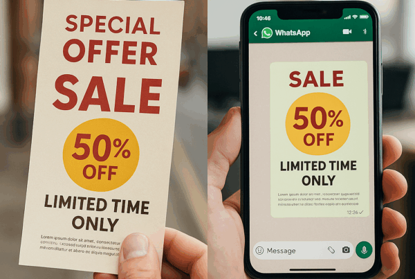 La nueva distribución de folletos: En el panorama del marketing, la distribución tradicional de folletos impresos está experimentando una profunda transformación. Imprimir y entregar miles de folletos es costoso y tiene un impacto ambiental significativo. Hoy, gracias al marketing por WhatsApp, es posible distribuir folletos de forma rentable, ecológica e innovadora, llegando a clientes y prospectos directamente en sus chats.
