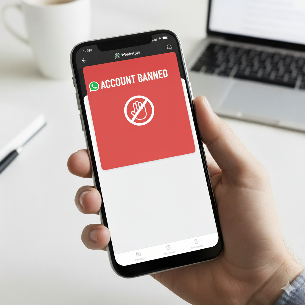 Compte WhatsApp Business banni